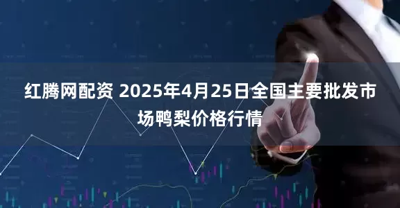 红腾网配资 2025年4月25日全国主要批发市场鸭梨价格行情